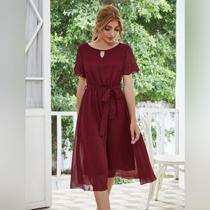 Chiffon dress, L
